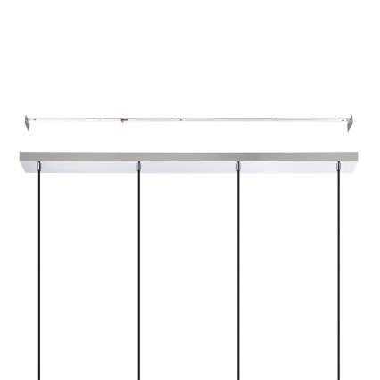 Eglo - Luster na sajli 4xE27/40W/230V sjajni krom