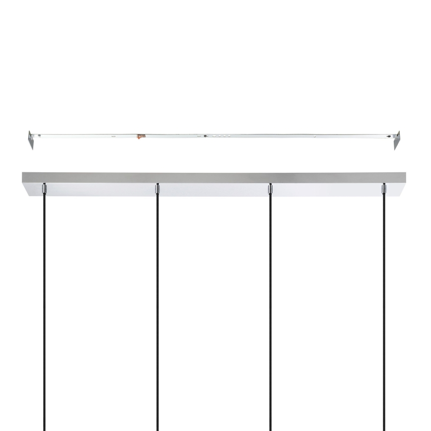 Eglo - Luster na sajli 4xE27/40W/230V sjajni krom