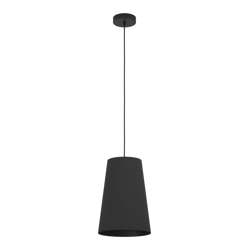 Eglo - Luster na sajli 1xE27/40W/230V crno