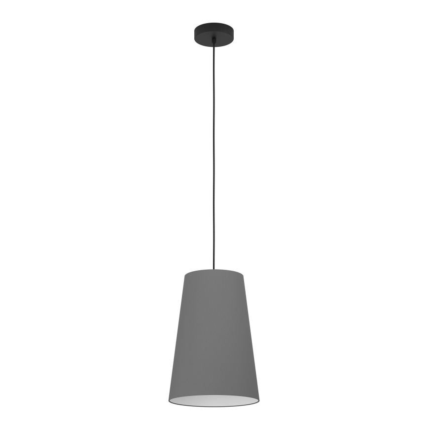 Eglo - Luster na sajli 1xE27/40W/230V sivo