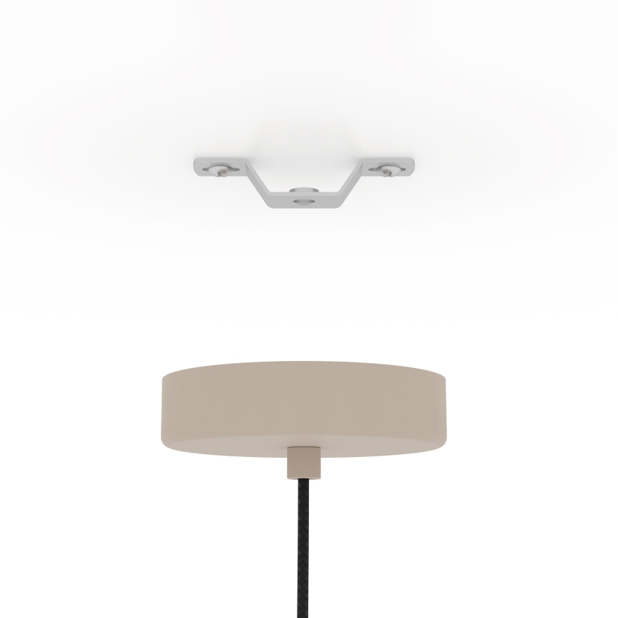 Eglo - Luster na sajli 1xE27/40W/230V pr. 21 cm kremasta