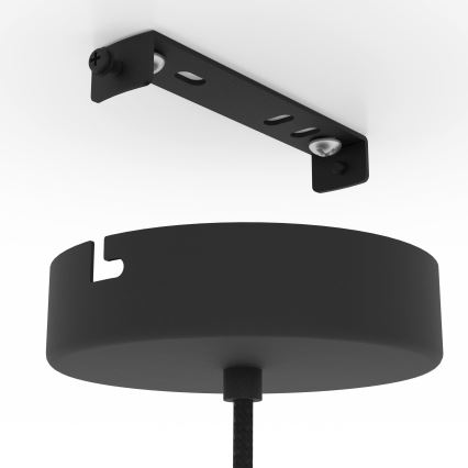 Eglo - Luster na sajli 1xE27/40W/230V pr. 50 cm braon