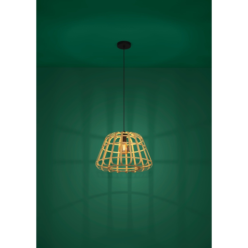 Eglo - Luster na sajli 1xE27/40W/230V pr. 50 cm braon