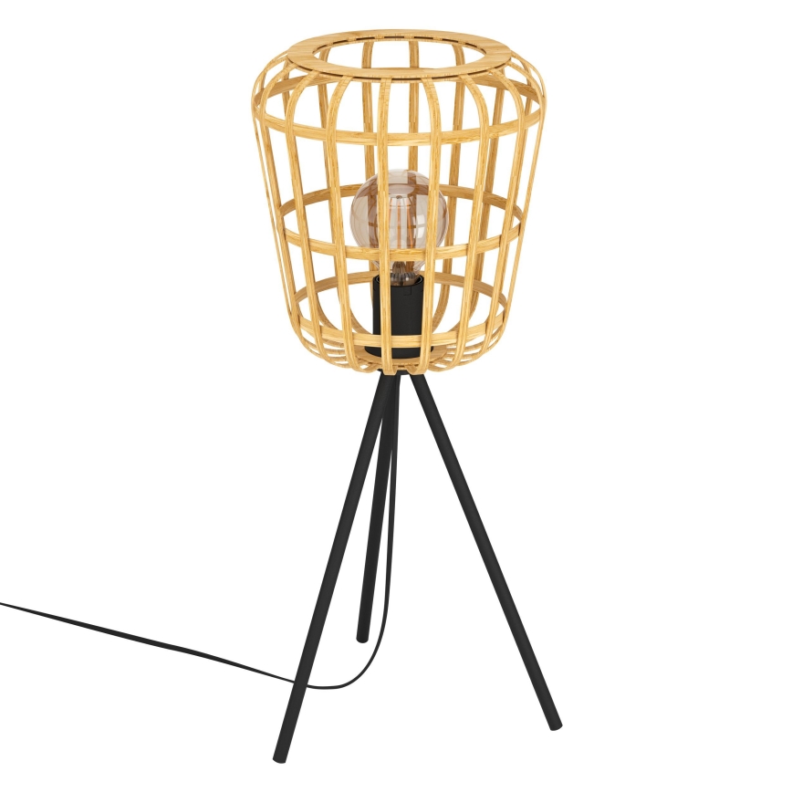 Eglo - Stona lampa 1xE27/40W/230V braon