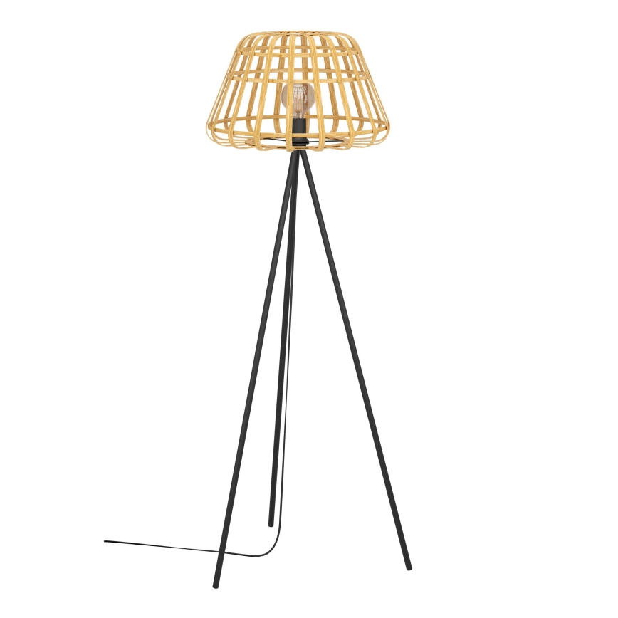 Eglo - Podna lampa 1xE27/40W/230V braon