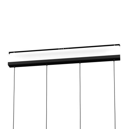 Eglo - Luster na sajli 4xE27/40W/230V braon