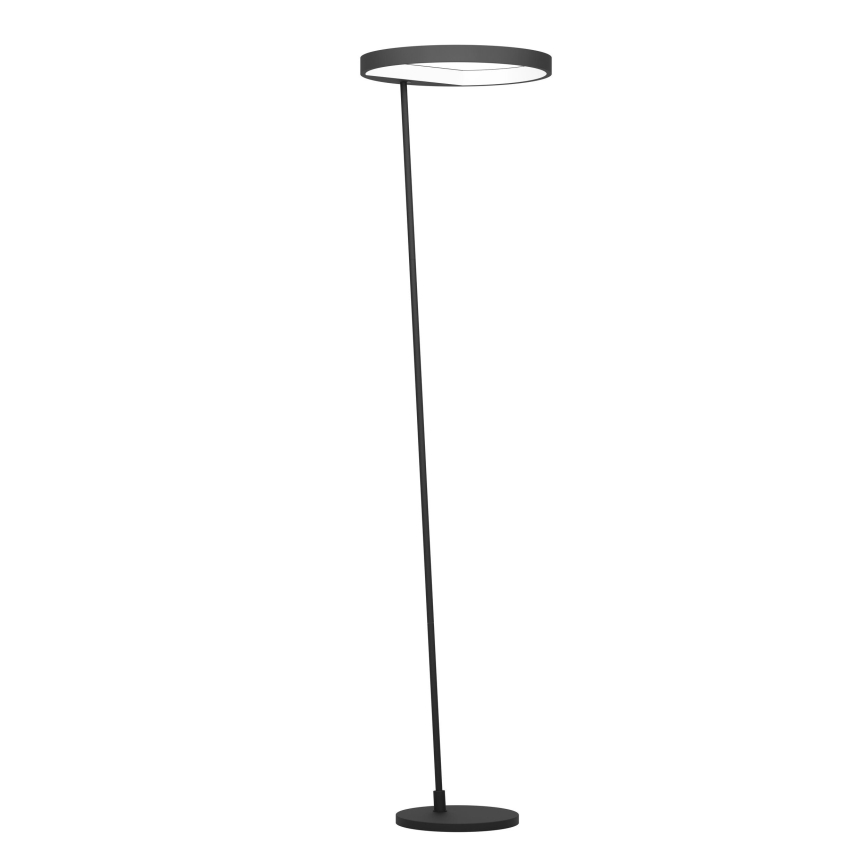 Eglo - LED Prigušiva podna lampa LED/23W/230V 3000K crno
