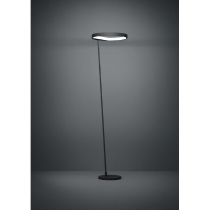 Eglo - LED Prigušiva podna lampa LED/23W/230V 3000K crno