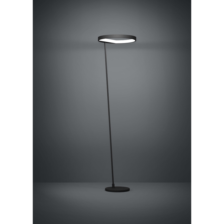Eglo - LED Prigušiva podna lampa LED/23W/230V 3000K crno