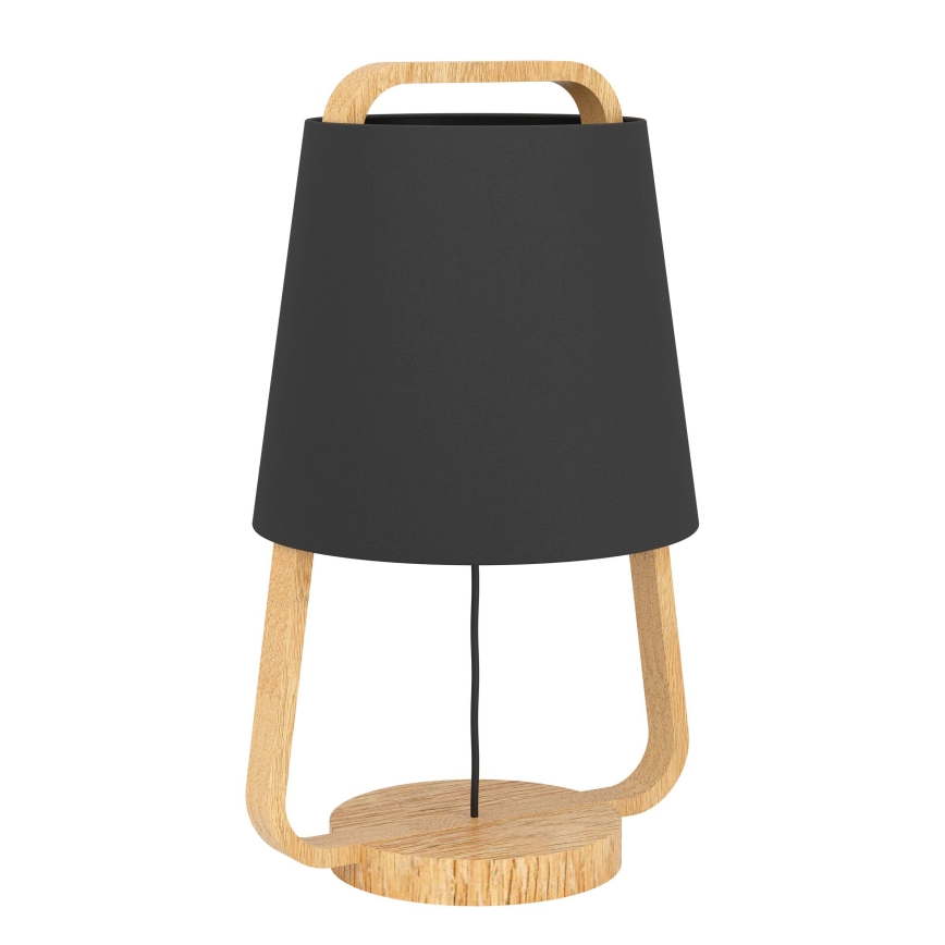 Eglo - Stona lampa 1xE27/40W/230V crno