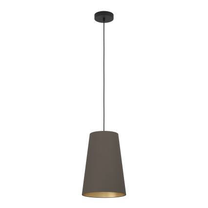 Eglo - Luster na sajli 1xE27/40W/230V braon