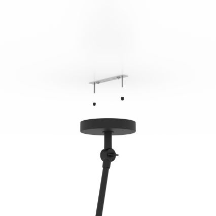 Eglo - Viseći luster 1xE27/40W/230V braon