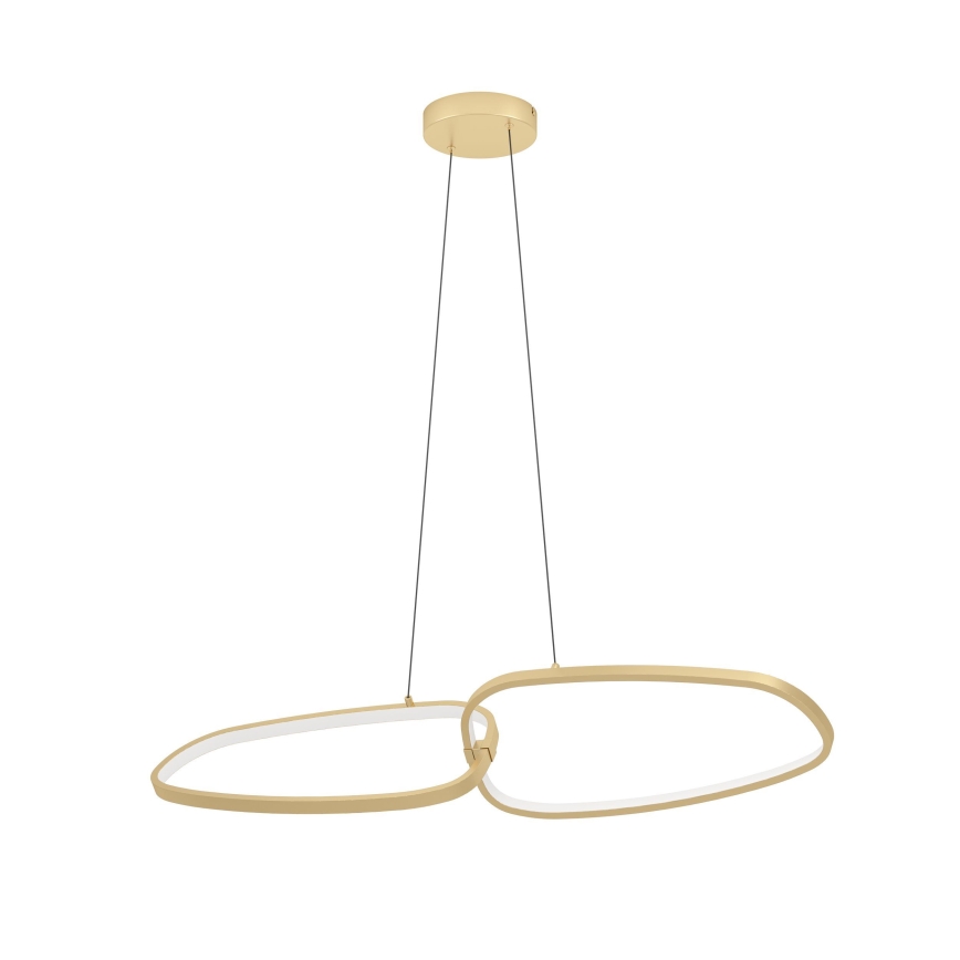Eglo - LED Prigušivi luster na sajli LED/37,5W/230V 3000K zlatna