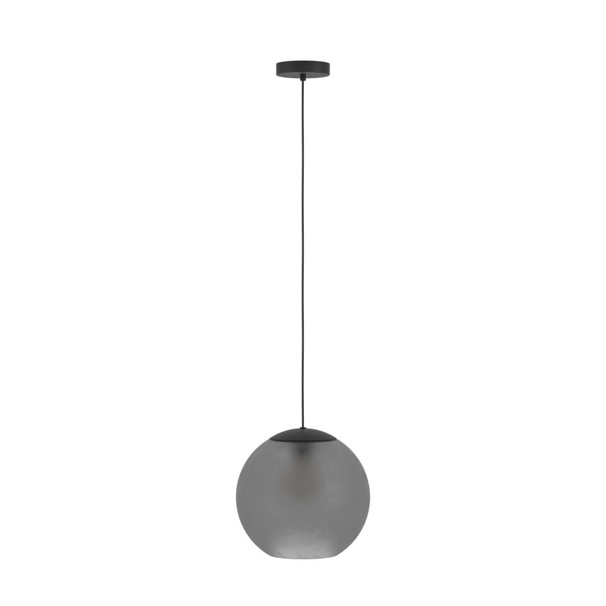Eglo - Luster na sajli 1xE27/40W/230V sivo