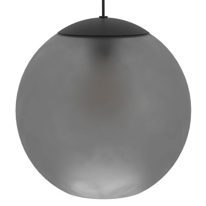 Eglo - Luster na sajli 3xE27/40W/230V sivo