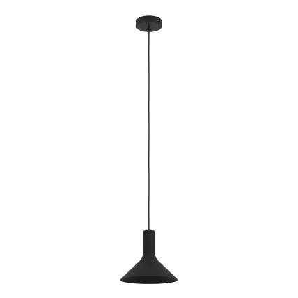Eglo - Luster na sajli 1xE27/28W/230V crno