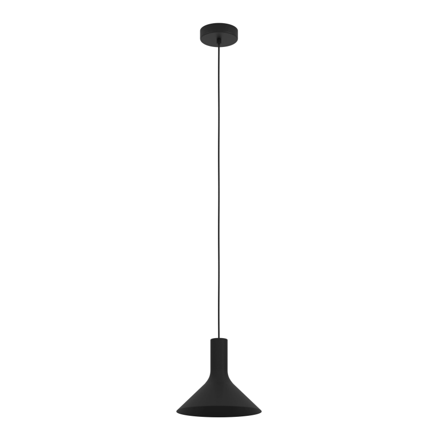 Eglo - Luster na sajli 1xE27/28W/230V crno
