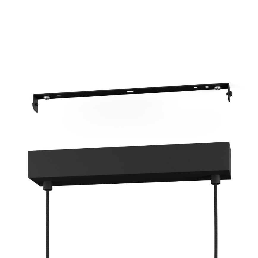 Eglo - LED Prigušivi luster na sajli LED/28,8W/230V 3000K crno/braon