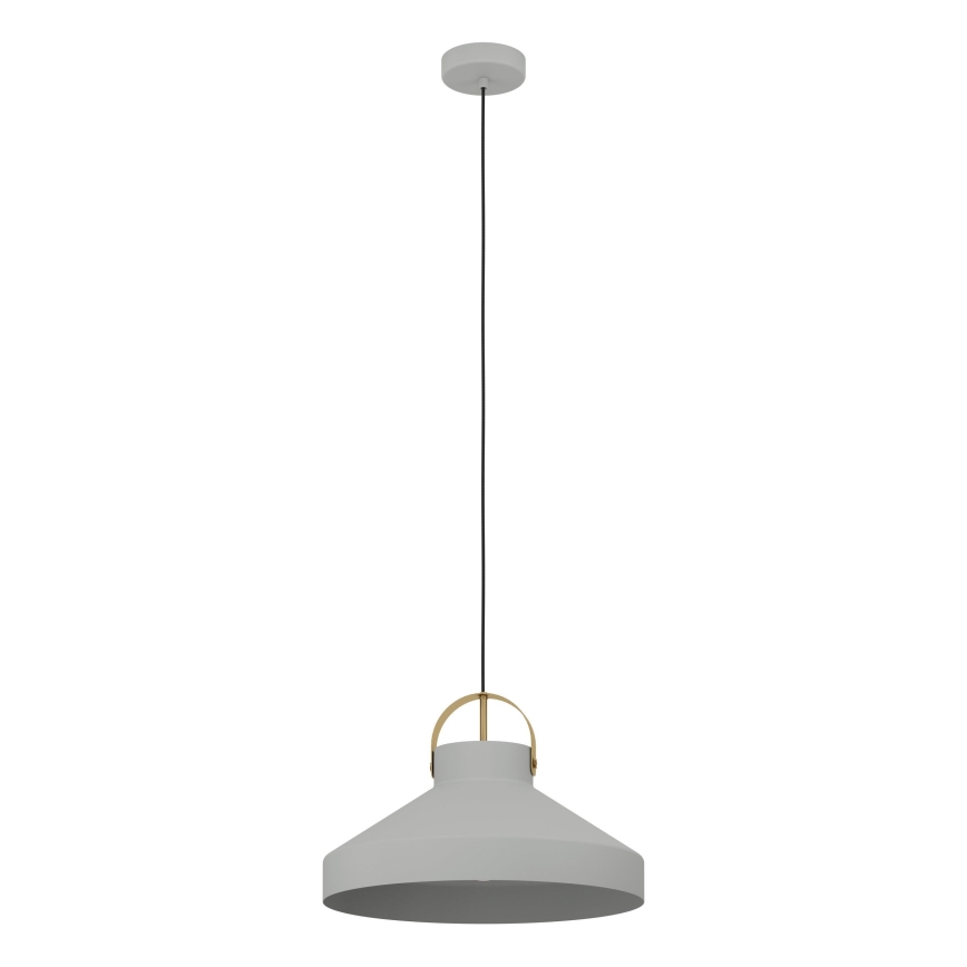 Eglo - Luster na sajli 1xE27/40W/230V sivo