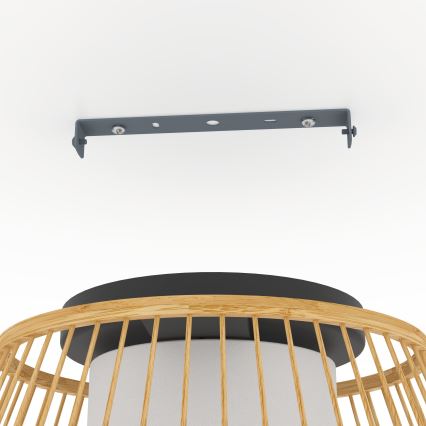 Eglo - Plafonjera 1xE27/40W/230V bambus