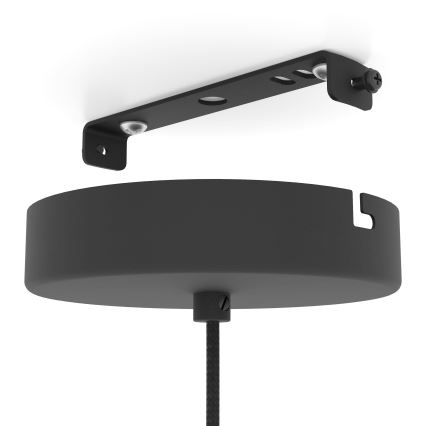 Eglo - Luster na sajli 1xE27/40W/230V braon