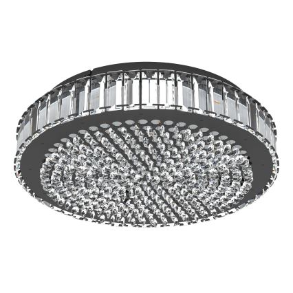 Eglo - LED Prigušiva plafonjera LED/23,5W/230V 4000K crno