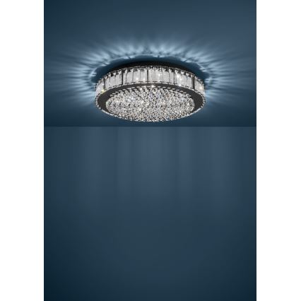 Eglo - LED Prigušiva plafonjera LED/23,5W/230V 4000K crno