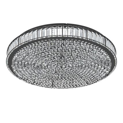 Eglo - LED Prigušiva plafonjera LED/52,4W/230V 4000K crno