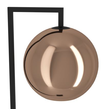 Eglo - Stojeća lampa 1xE27/40W/230V bakrena