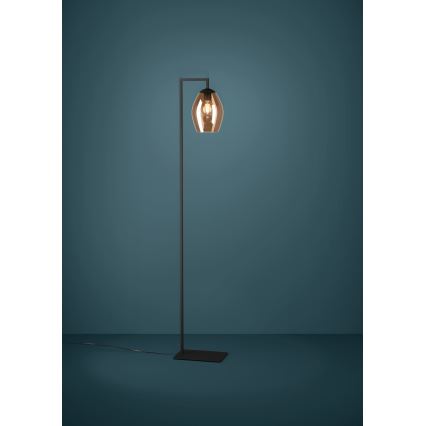 Eglo - Podna lampa 1xE27/40W/230V braon