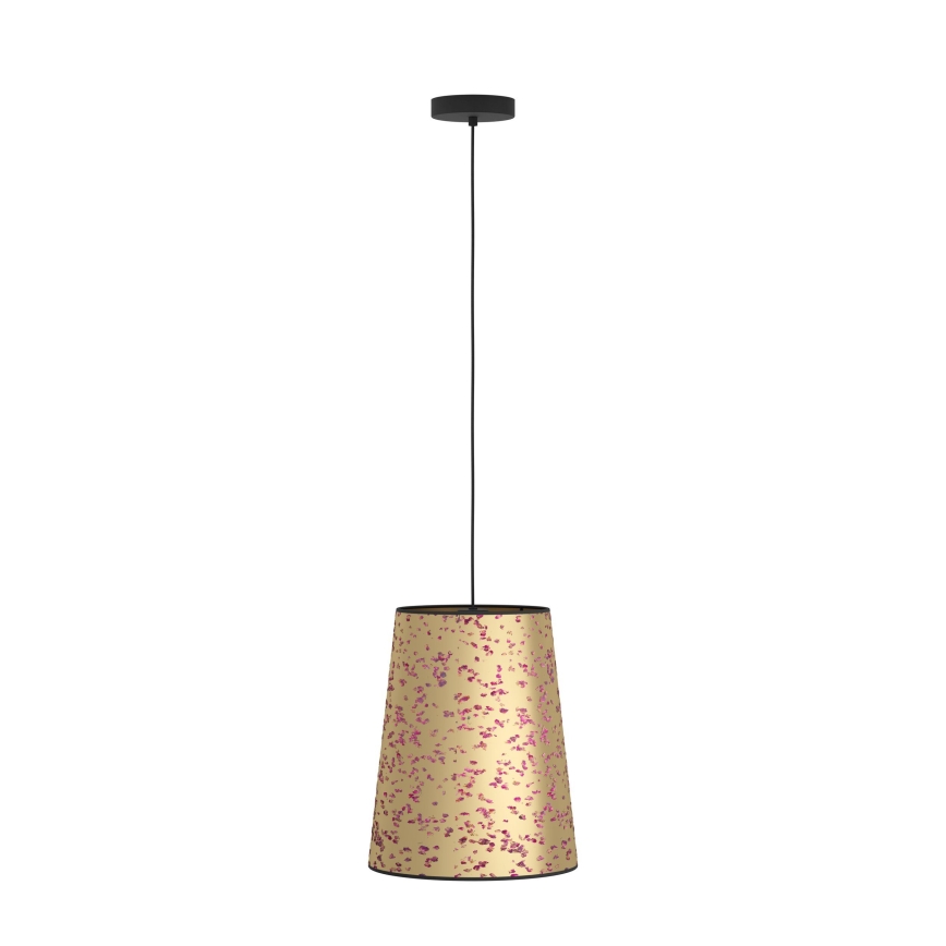Eglo - Luster na sajli 1xE27/25W/230V zlatna/roze