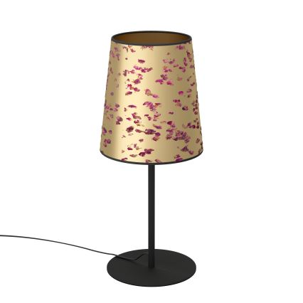 Eglo - Stona lampa 1xE27/25W/230V zlatna/roze
