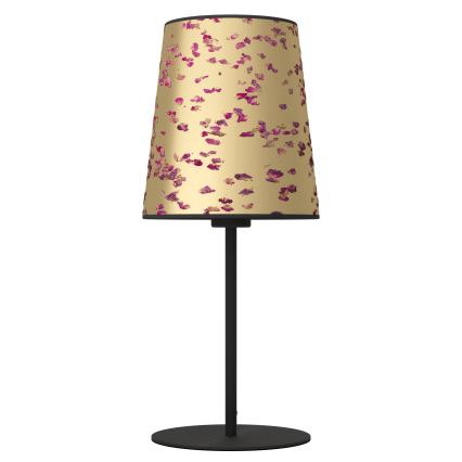 Eglo - Stona lampa 1xE27/25W/230V zlatna/roze