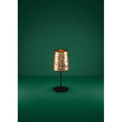Eglo - Stona lampa 1xE27/25W/230V zlatna/roze