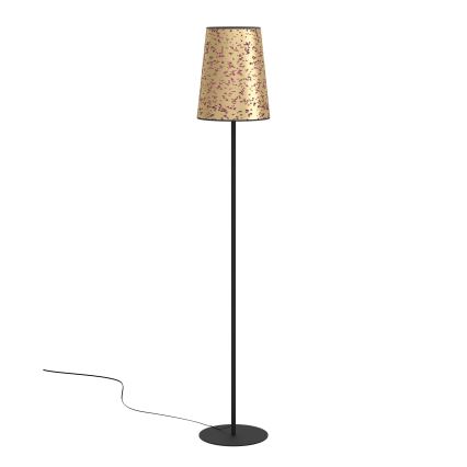 Eglo - Podna lampa 1xE27/25W/230V zlatna/roze