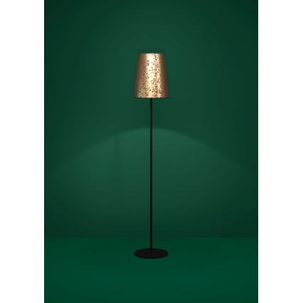 Eglo - Podna lampa 1xE27/25W/230V zlatna/roze