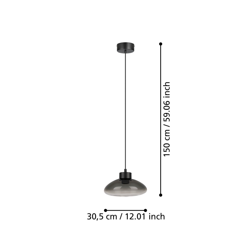 Eglo - LED Prigušivi luster na sajli LED/5,4W/230V 2700K dimno
