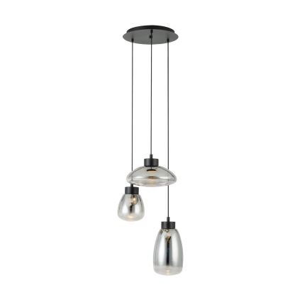 Eglo - LED Prigušivi luster na sajli 3xLED/5,4W/230V 2700K dimno