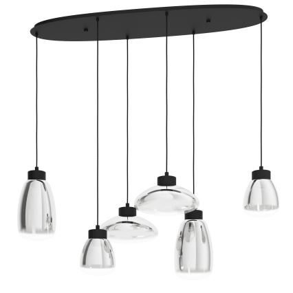 Eglo - LED Prigušivi luster na sajli 6xLED/5,4W/230V 2700K dimno