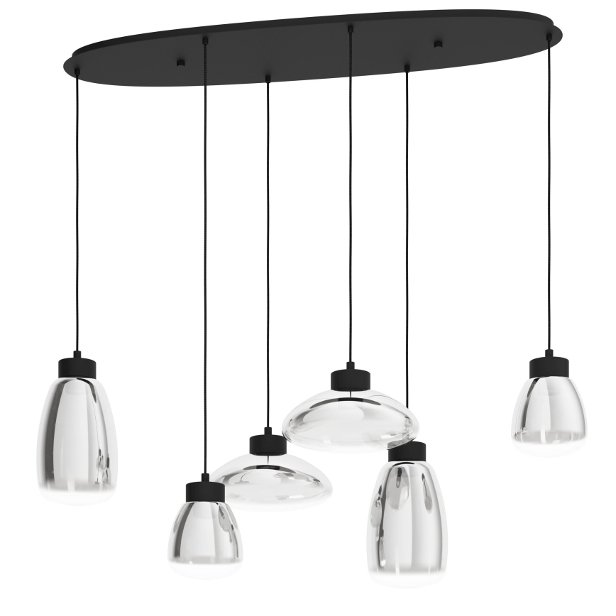 Eglo - LED Prigušivi luster na sajli 6xLED/5,4W/230V 2700K dimno