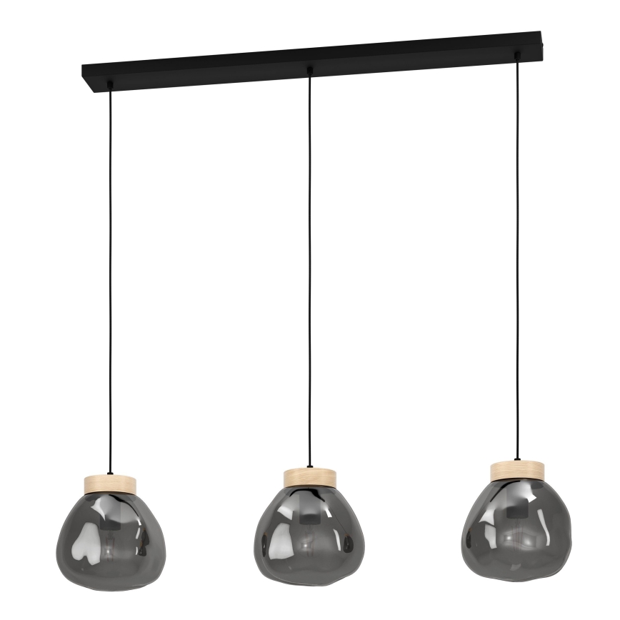 Eglo - Luster na sajli 3xE27/40W/230V dimno