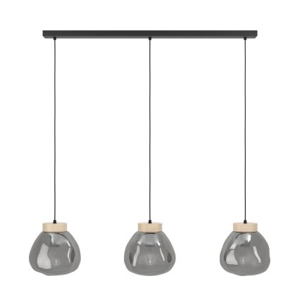 Eglo - Luster na sajli 3xE27/40W/230V dimno