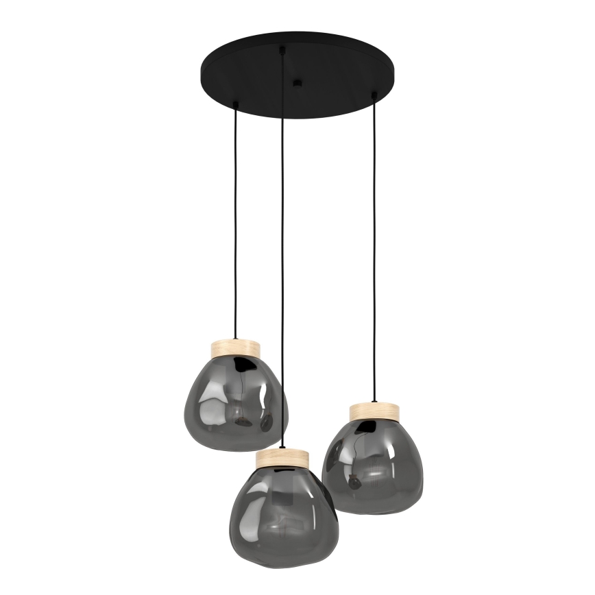 Eglo - Luster na sajli 3xE27/40W/230V dimno