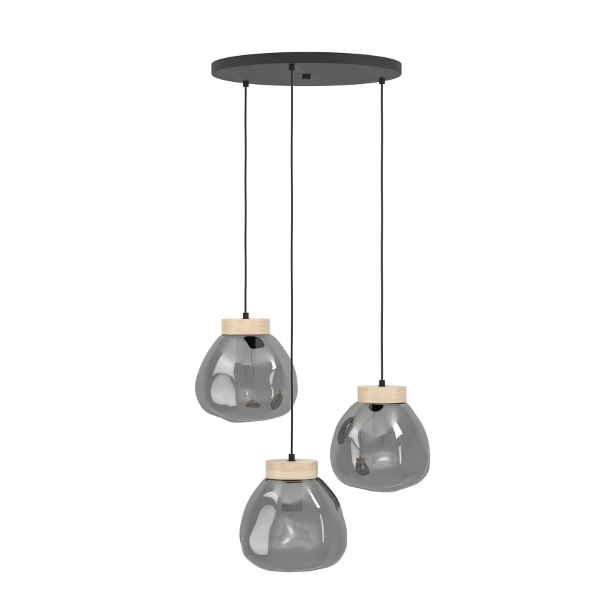 Eglo - Luster na sajli 3xE27/40W/230V dimno