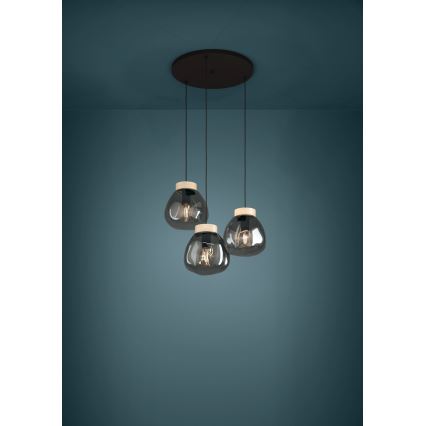 Eglo - Luster na sajli 3xE27/40W/230V dimno