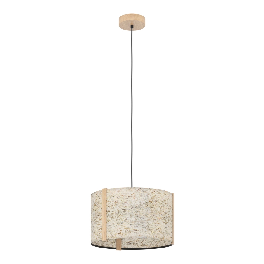 Eglo - Luster na sajli 1xE27/25W/230V bež