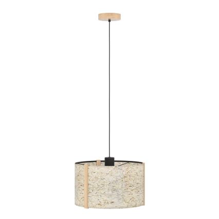 Eglo - Luster na sajli 1xE27/25W/230V bež