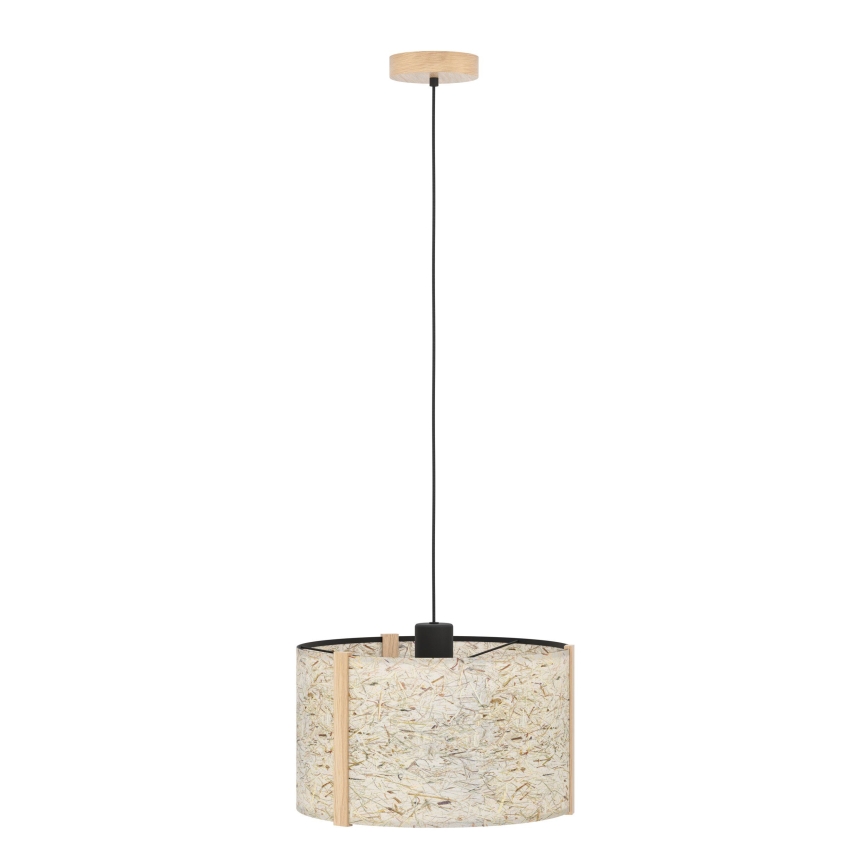Eglo - Luster na sajli 1xE27/25W/230V bež