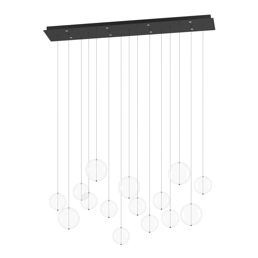 Eglo - LED Prigušivi luster na sajli 8xLED/4,2W/230V 3000K prozirna
