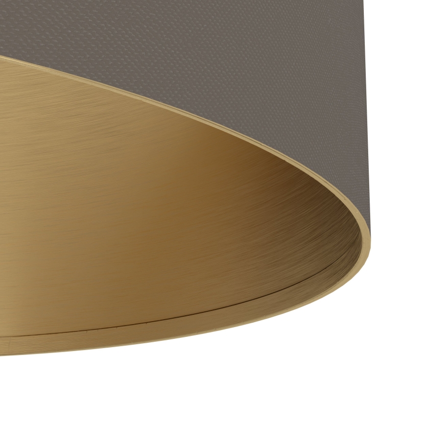 Eglo - Podna lampa 1xE27/40W/230V braon/zlatna